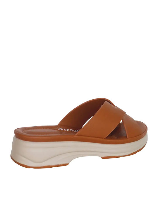 Women's Anatomic Flatforms Tabac Brown Sandals