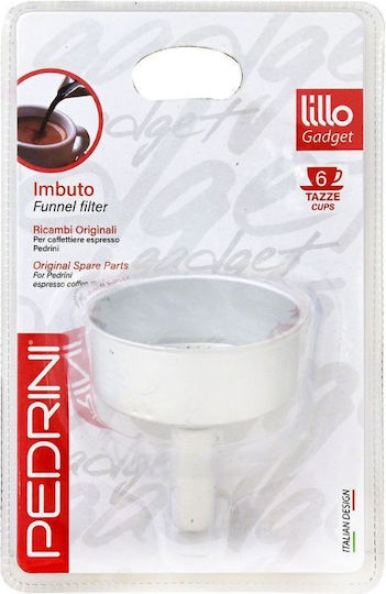 Ανταλλακτικό Χωνί Φίλτρο Μπρίκι Espresso Pedrini 6 Φλ 9084-ri1