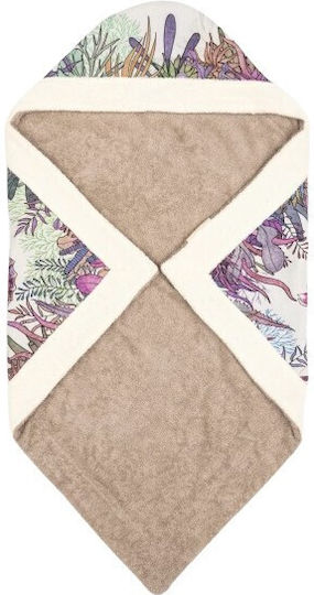 Seahorse Kinder Strandponcho Rosa Lila