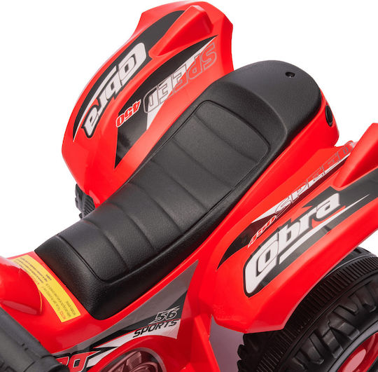 Kids Electric 4 Wheel Motorcycle 6 Volt Red