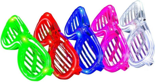 Ochelari Led Pentru Petrecere Alista Home Model Grilaj Plastic 3 Moduri De Iluminare O Singură Mărime Multicolor