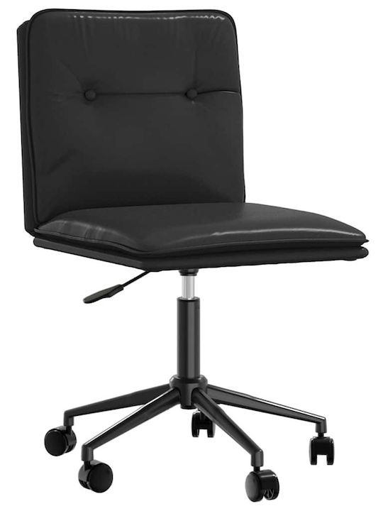 Visitor Chair in Black Colour 45x54x81cm 2 Pieces