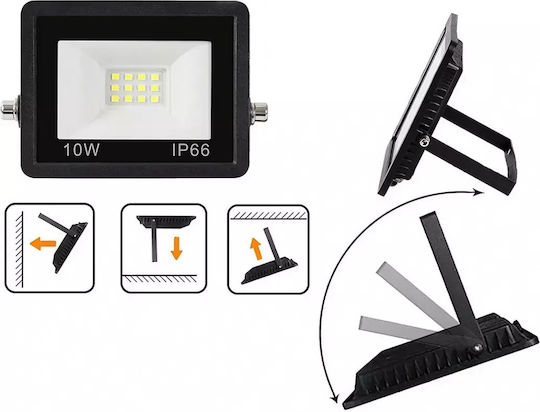 Verk Group Proiector LED Etanș 10W Alb Rece 6000K IP66