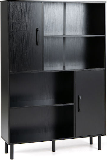Μαύρος 119.5x24x84εκ.