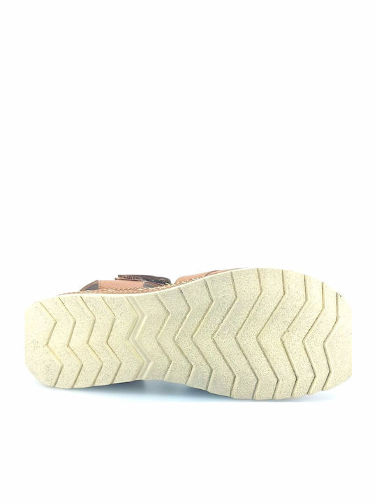 Sommer Damenplattformen Tabac