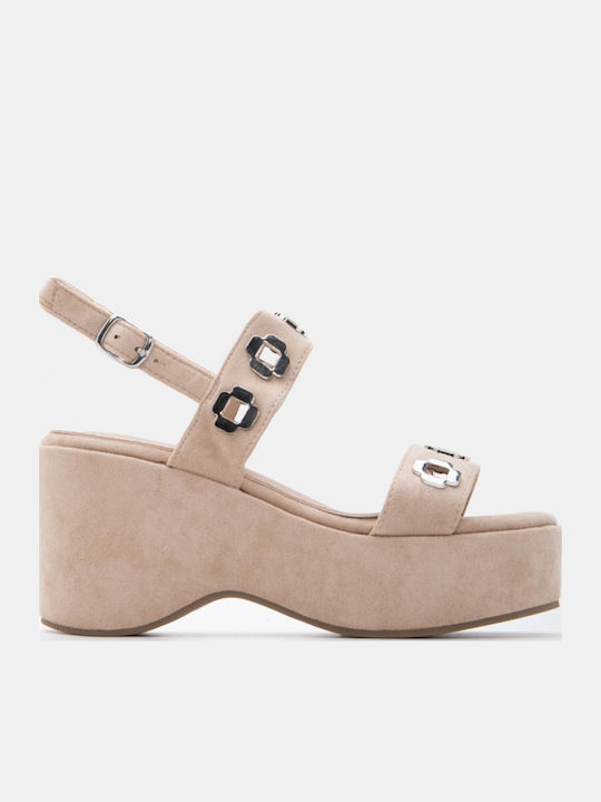 Summer Women's Beige Platforms