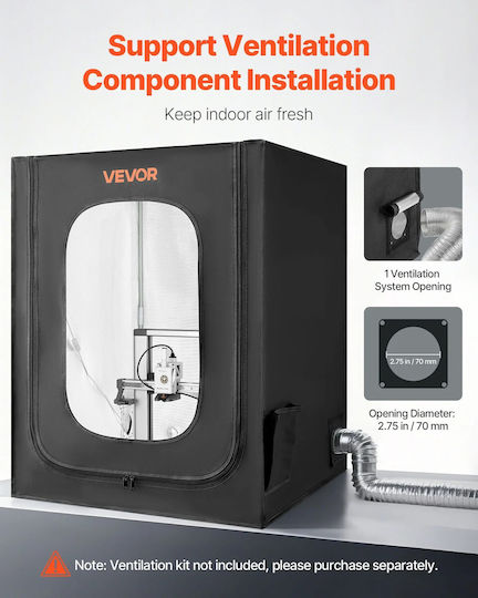 Vevor 3d Printer Enclosure Dustproof Waterproof 3d Printer Tent