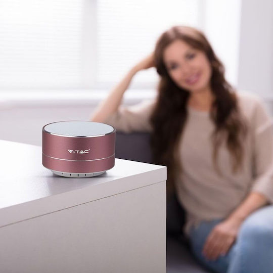 Boxă Bluetooth 3W Cu Durată De Viață A Bateriei Până La 3 Ore Roz 7715