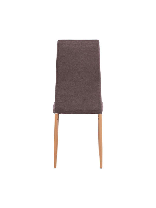 Lady Dining Chair Metallic Brown 40x48x48cm
