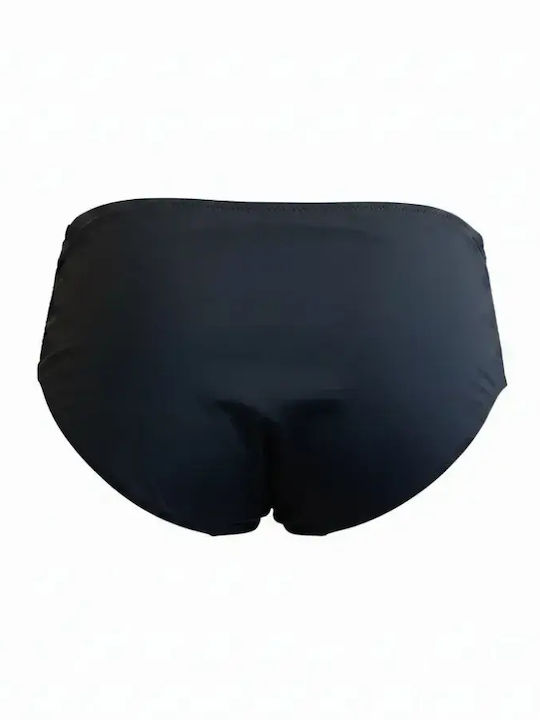 Set Bikini Ψηλόμεσο Μαυρου