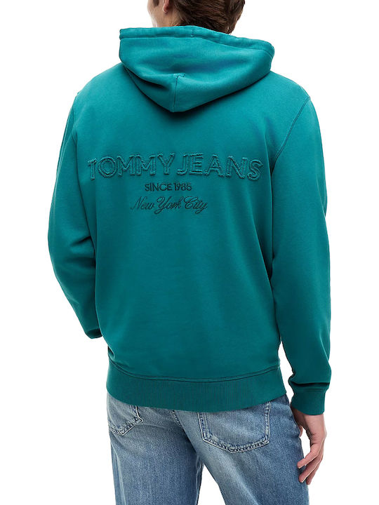 Tommy Hilfiger Classics Sweatshirt with Hood Green