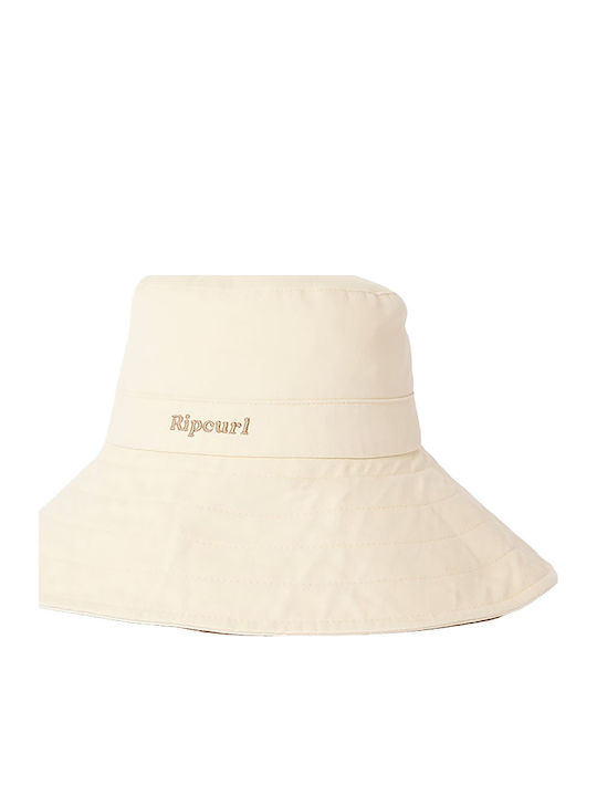 Rip Curl Kids' Fabric Sunscreen Hat Ecru