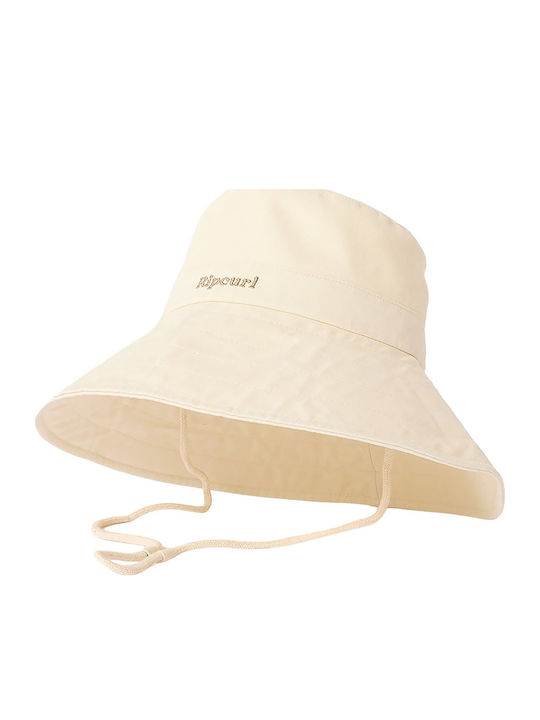Rip Curl Kids' Fabric Sunscreen Hat Ecru