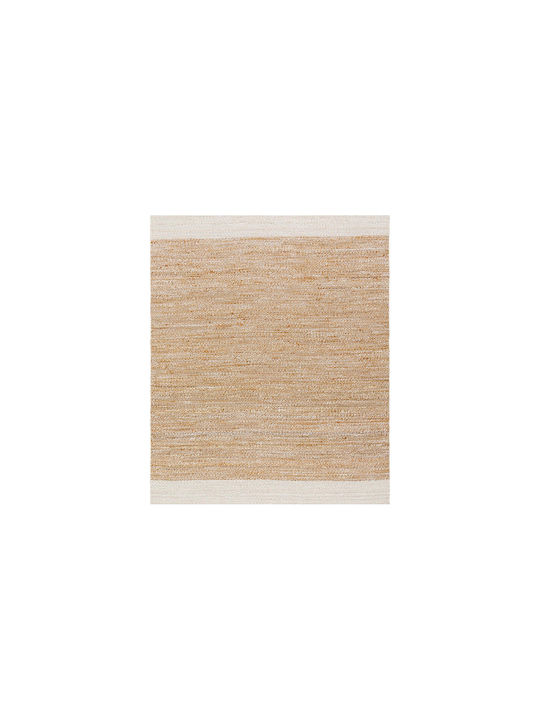 Homefit Maya από Γιούτα 90x60cm Μπεζ