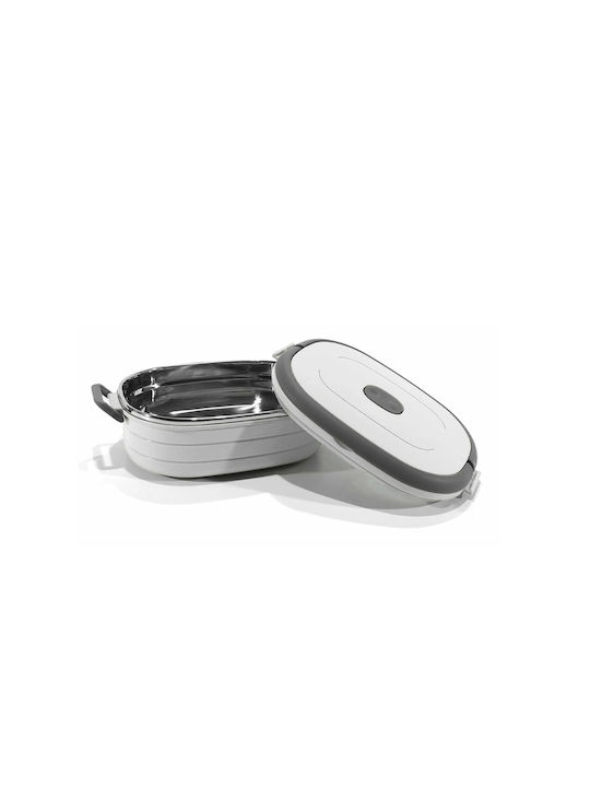 Gusto Casa Δοχείο Φαγητού Inox Γκρι 900ml