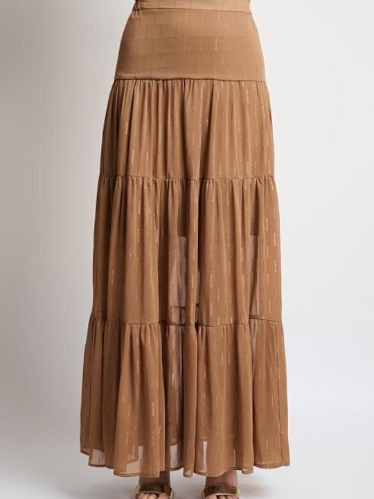 Maxi Skirt Brown