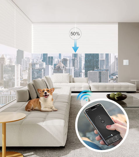 Rolling Shutter Switch Wifi Maxcio 6.1 Gen Compatible with Alexa Google Pack of 4 Pieces