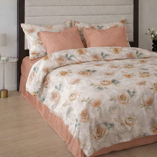 Set Huse Pentru Pilote Dublu 200x230cm Gri