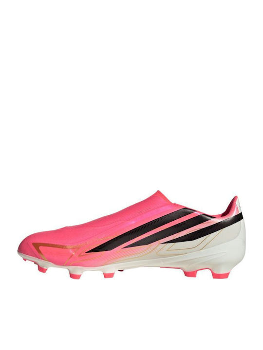adidas League Football Shoes with Cleats FG Pink