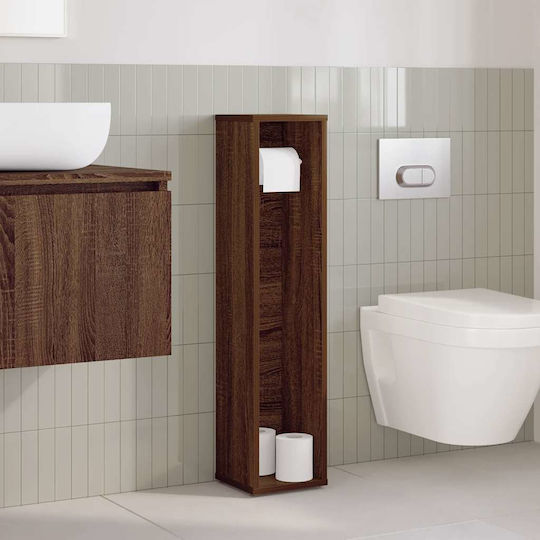 vidaXL Papierhalter Braun 8721158573919