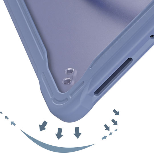 Avizar Case Ipad Air 11 M4 2026 Shockproof Bumper Corners Hand Strap Stand Lavender