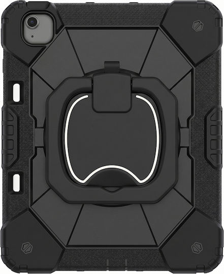 Avizar Husă Antisoc Ipad Air 13 2024 2025 M4 2026 cu Mâner Stand Neagră