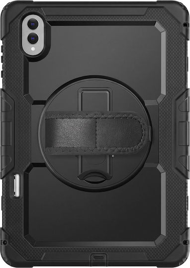 Avizar Full Body Case Galaxy Tab S11 Ultra Handle Stand Shoulder Strap Black