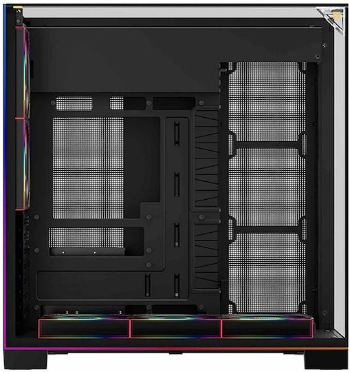 Thermalright A70 ARGB Gaming Midi-Turm Computergehäuse mit Seitenfenster Schwarz