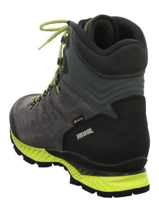 Meindl Men's Hiking Shoes Waterproof with Gore-Tex Membrane Gray