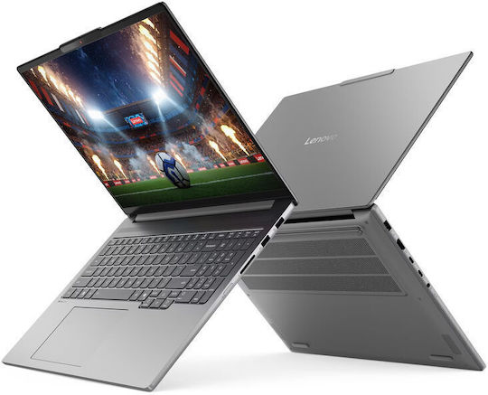 Lenovo IdeaPad Pro 5 16IPH11 16 Zoll OLED Touchscreen 120Hz Ultra 9-386H 32GB 1,0TB SSD GeForce RTX 5050 Windows 11 Startseite Luna Grau US Tastatursprache