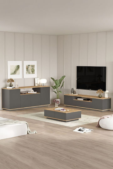 SteweHome Studentenmöbel-Set STE-020262-V38754 3 Stück