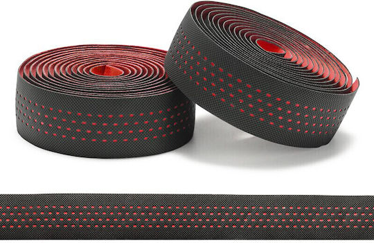 Rockbros Bdtk-bkrd Schwarzes Rotes Fahrradlenkerband