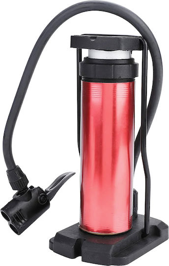 Avizar Multifunction Foot Pump Pressure 100 Psi Hose Black Red