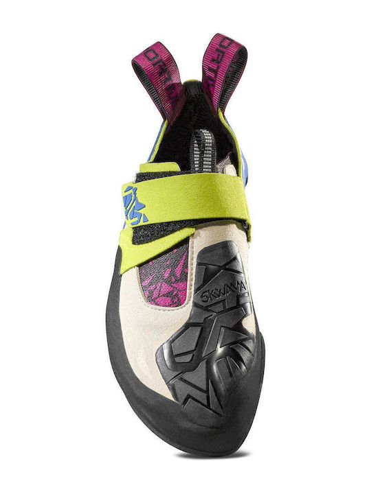 La Sportiva Skwama Women's Asymmetrical Green Climbing Shoes