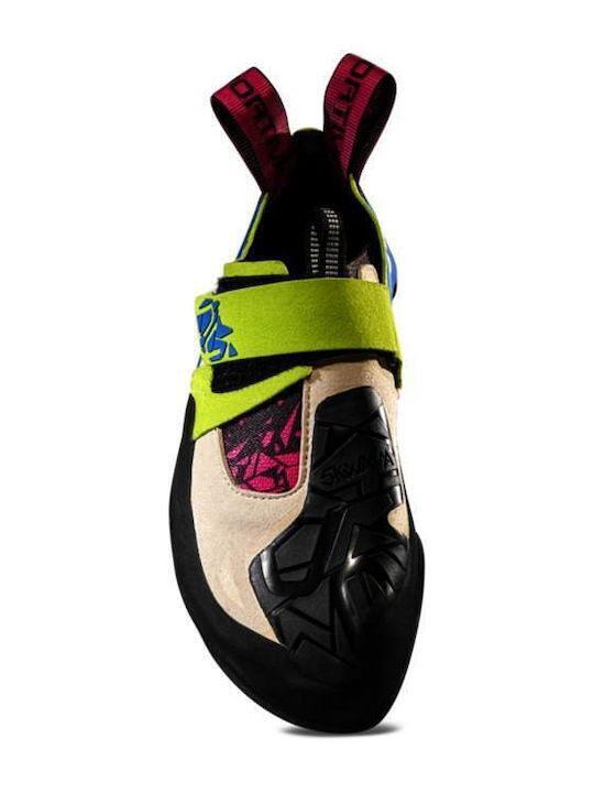 La Sportiva Skwama Women's Asymmetrical Green Climbing Shoes