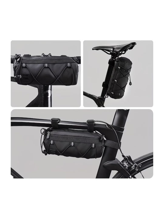 Fahrradtasche Lenker 1.5l Schwarz