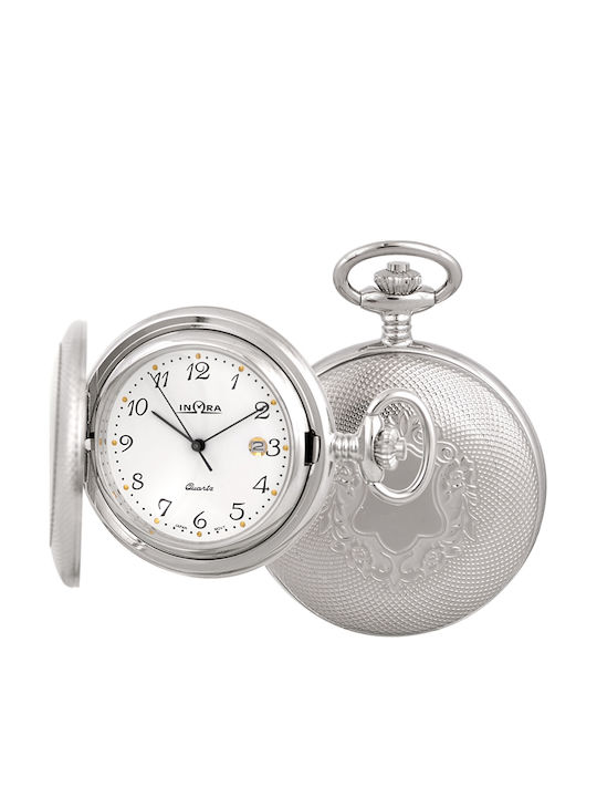 Inora Inωra Men's Pocket Watch 42mm Battery Gold
