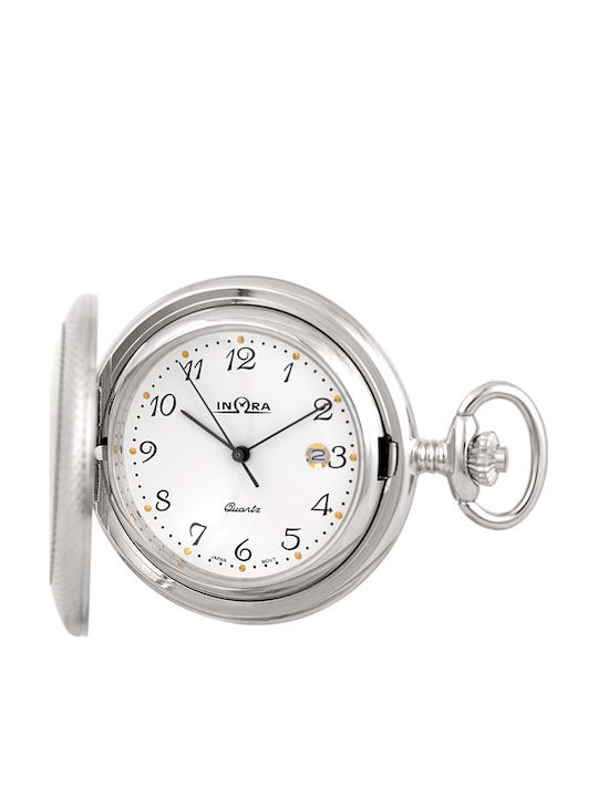 Inora Inωra Men's Pocket Watch 42mm Battery Gold