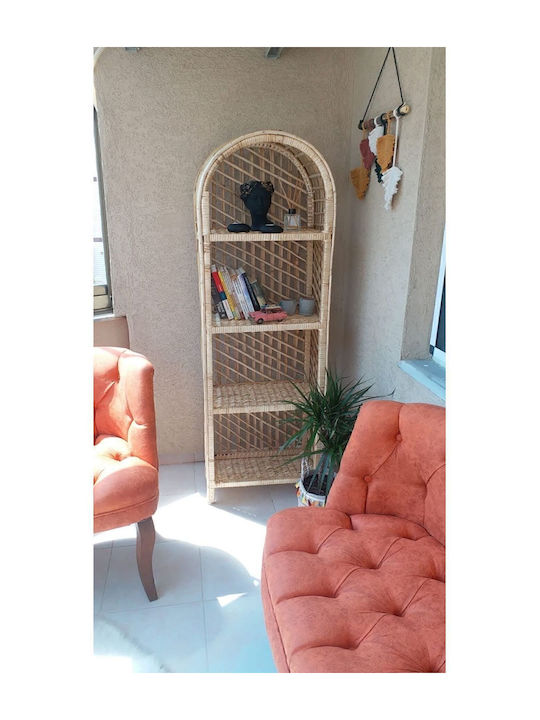 Βιβλιοθήκη Καφέ 48x28x135εκ.