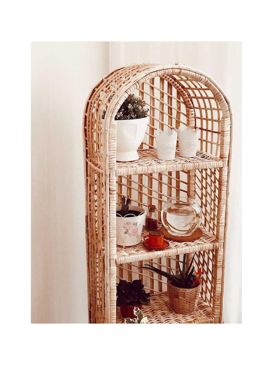 Βιβλιοθήκη Καφέ 48x28x135εκ.