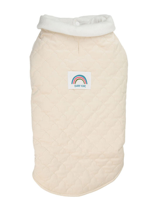 Barry King Beige Dog Coat XLarge With Back Length 50 cm