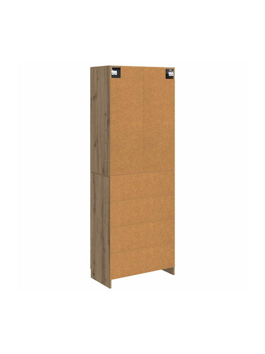Bücherregale Beige 2Stücke 66x34.5x87cm