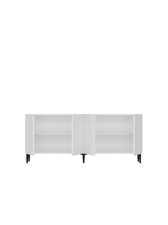 Μπουφές Ξύλινος Καφέ 180x32x75cm