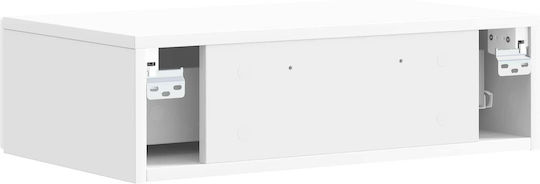 Конзола Дървена Бяла Д59xШ34.5xВ17см