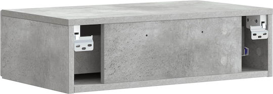 Wooden Console Gray L59xW34.5xH17cm