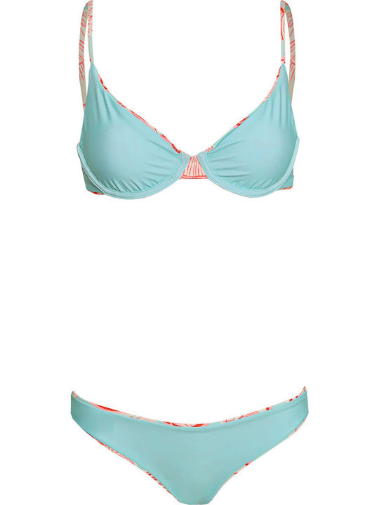 Set Bikini Albastru Deschis