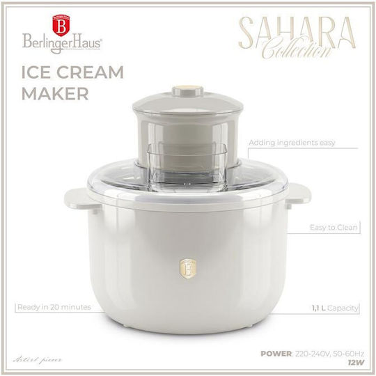 Berlinger Haus Ice Cream Maker White
