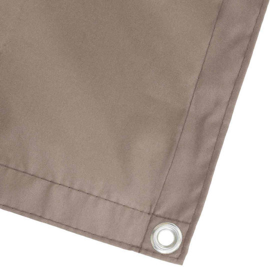 vidaXL Schattenveranda-Teiler Braune mit PU-Beschichtung 1,5x2m 160g/m²