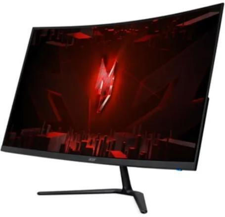 Acer Nitro ED320QUS3 VA Curved Gaming Monitor 31.5" QHD 2560x1440 180Hz με Χρόνο Απόκρισης 1ms GTG