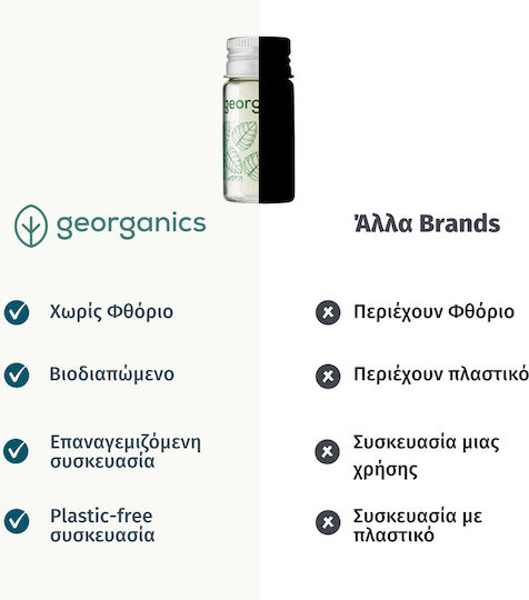 Georganics Οδοντικό Νήμα με Γεύση Μέντα 50m